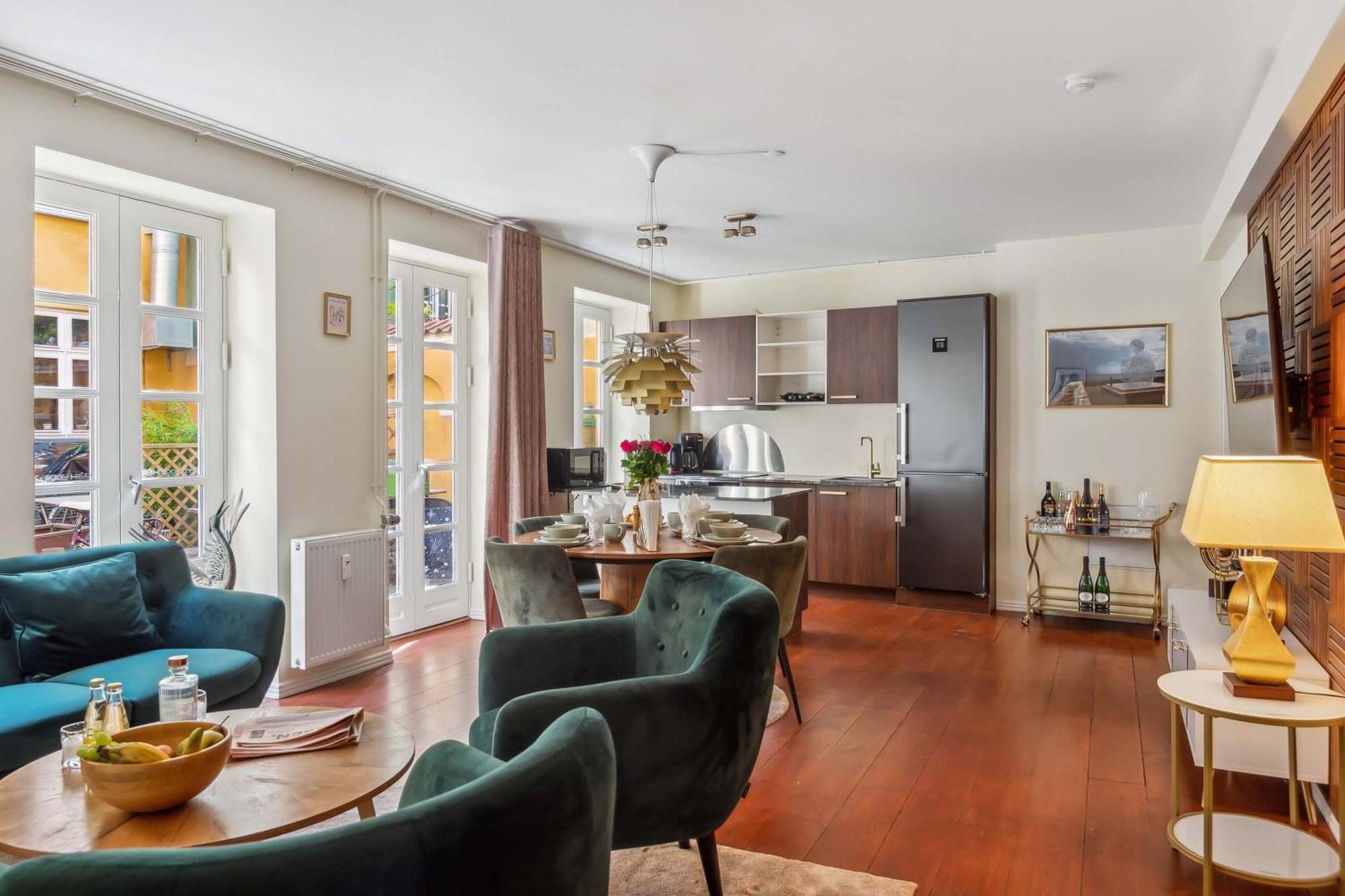Appartement Luxury Flat - Walk To Nyhavn Tivoli & Metro Kopenhagen